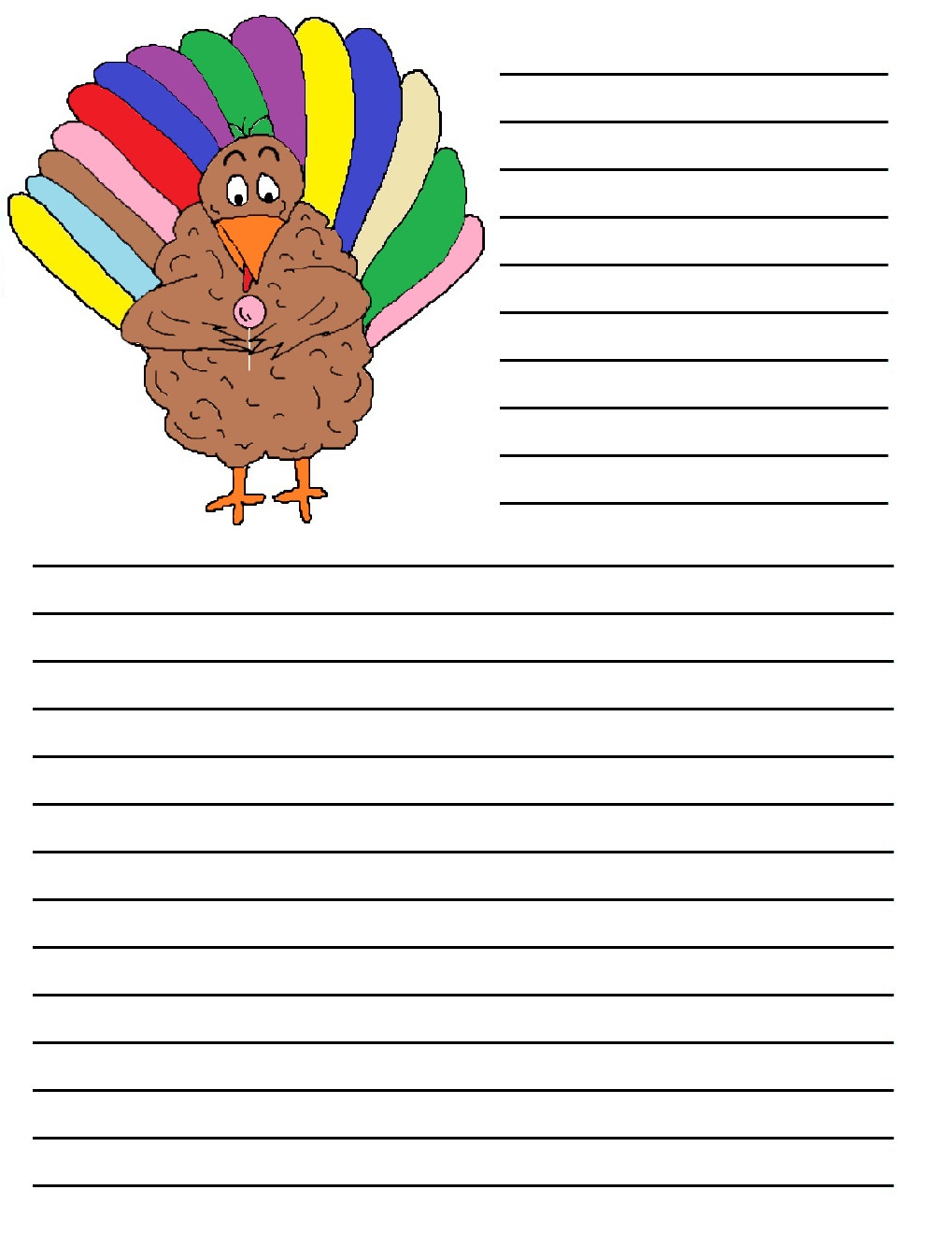 thanksgiving writing assignments
